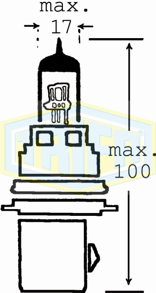 HB1 (9004) Halogen bulbs