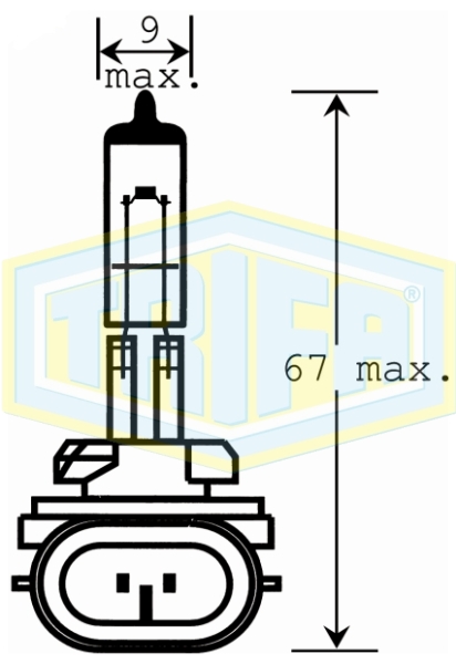 H27W/2 Halogen bulbs (881)