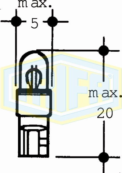 Plastic base lamps white