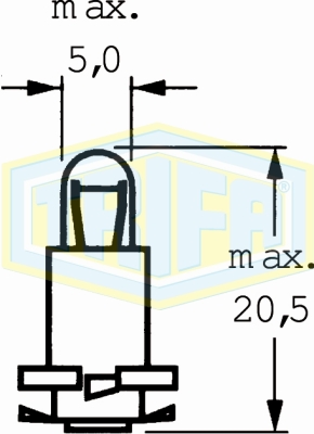 Plastic base lamps lightgreen