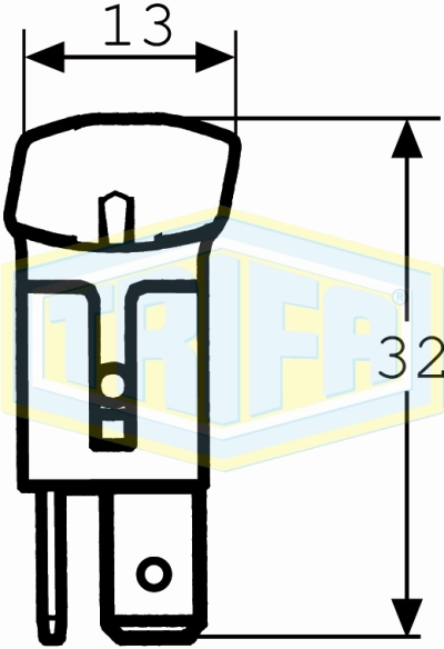 Plastic base-Reflector white